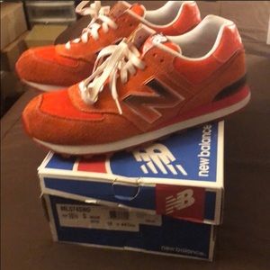 Men’s orange new balance